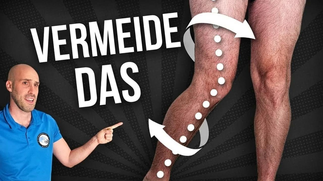 Diese 3 Muskeln musst du bei X-Beinen sofort trainieren