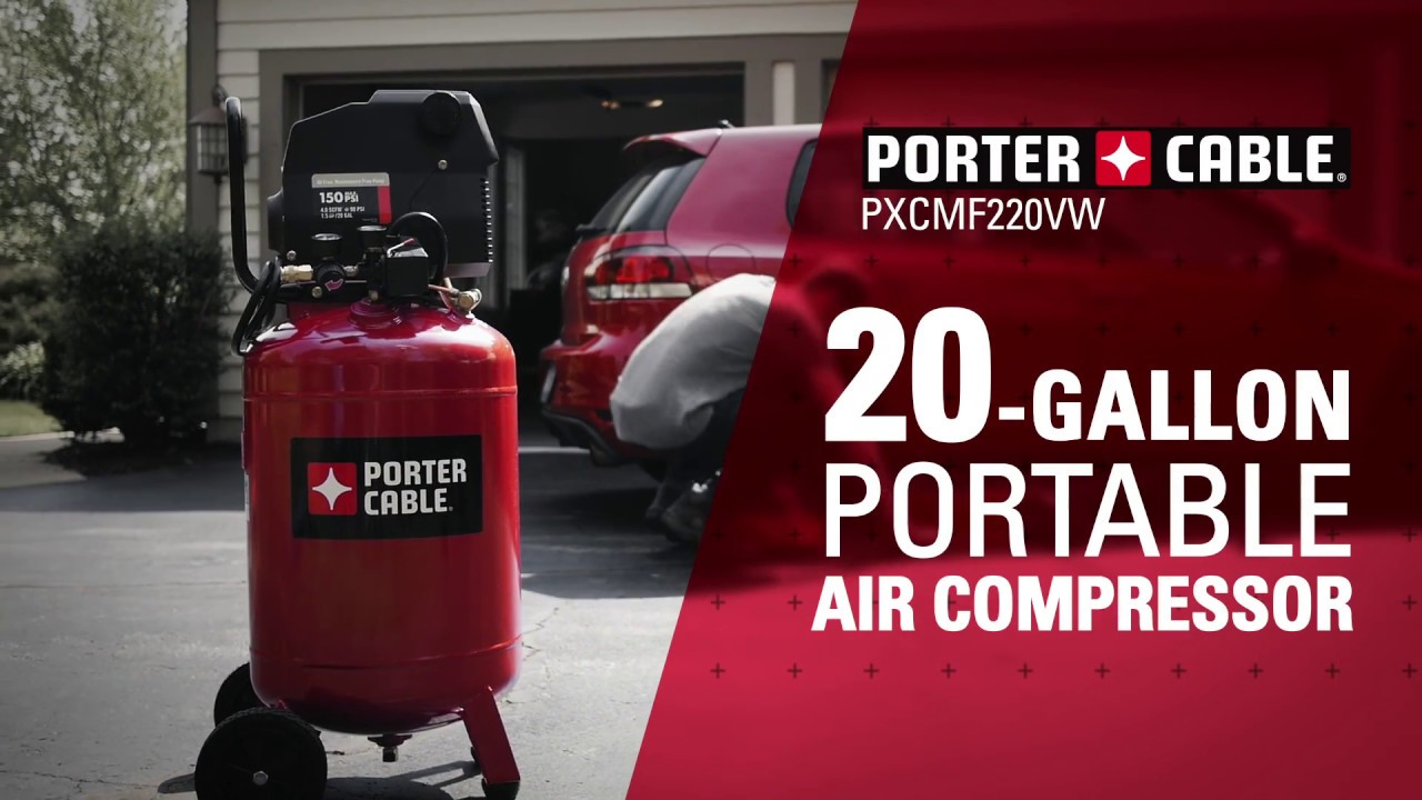 Porter-Cable 20-Gallon Air Compressor