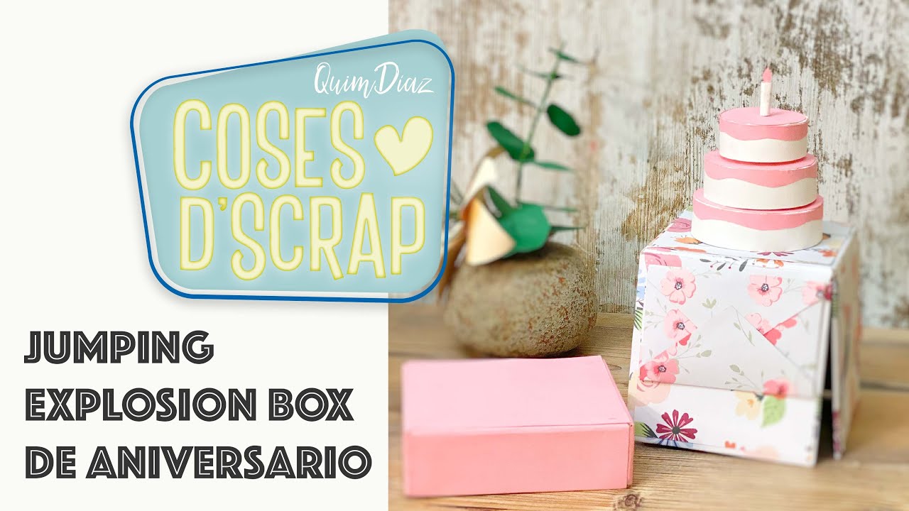 Jumping Explosion Box de Aniversario (caja Pop Up)
