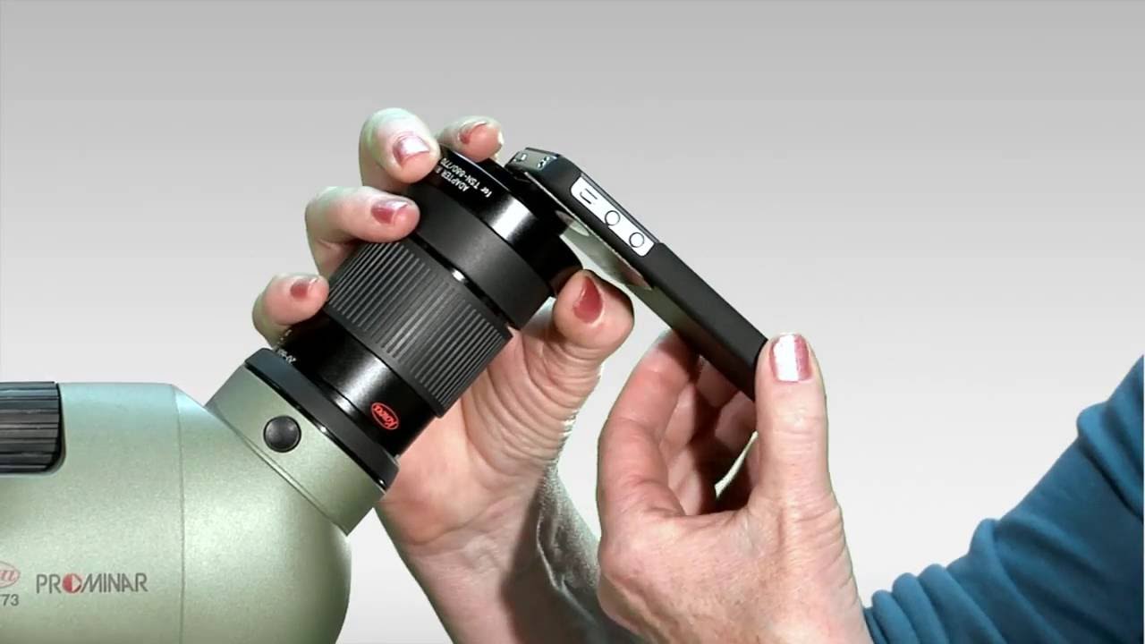 Kowa iPhone 4/4S Digiscoping Adapter