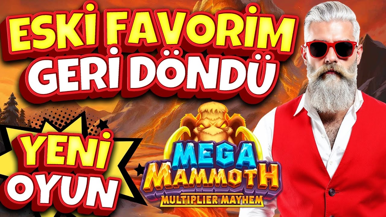 SLOT OYUNLARI 🦣 Mega Mammoth Multiplier Mayhem 🦣 ESKİ FAVORİM GERİ D&Ouml;ND&Uuml;#slotlevo #slots