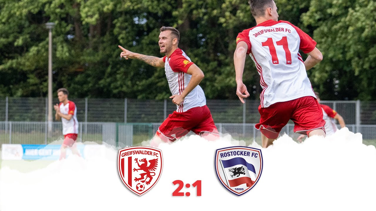 HIGHLIGHTS | Greifswalder FC - Rostocker FC | NOFV-Oberliga Nord, 2. Spieltag, Saison 2021/2022