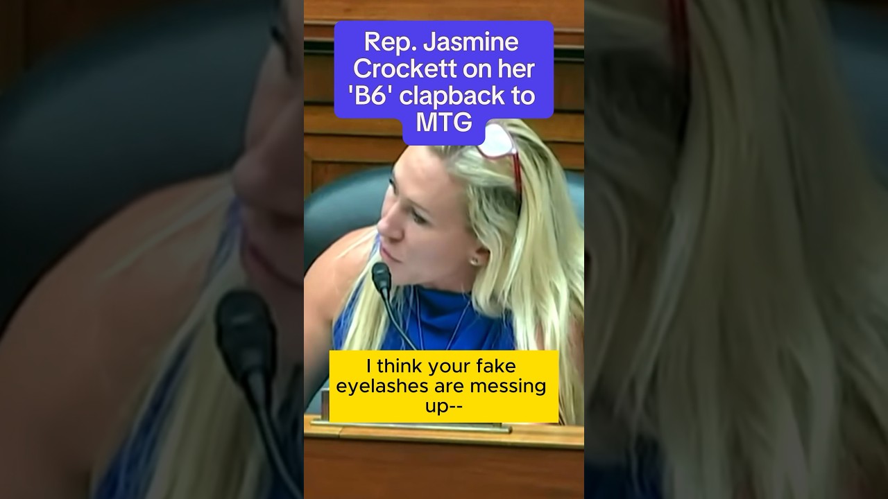 Rep. Jasmine Crockett on her &lsquo;B6&rsquo; clapback to MTG