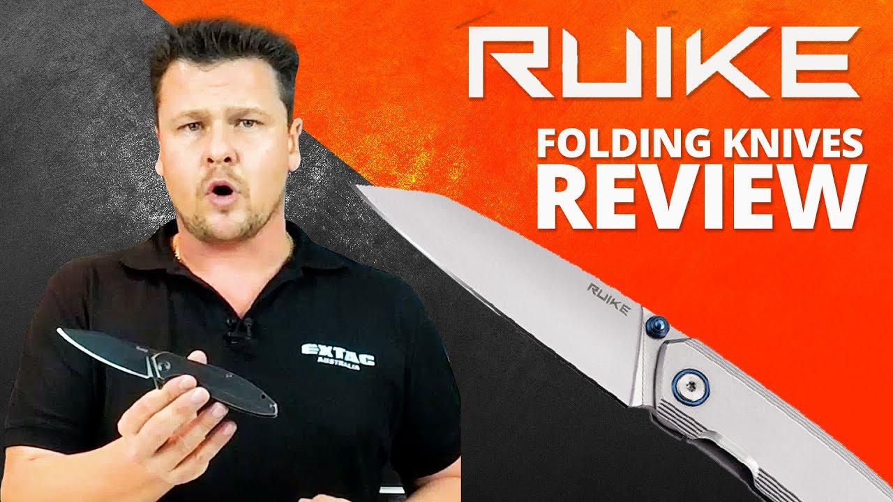 RUIKE Folding Knives COLLECTION (Review) | Extac Australia Tactical Gear