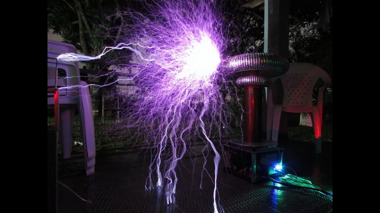 One Republic - Secrets em Bobina de Tesla Eletrônica (Musical Tesla Coil)