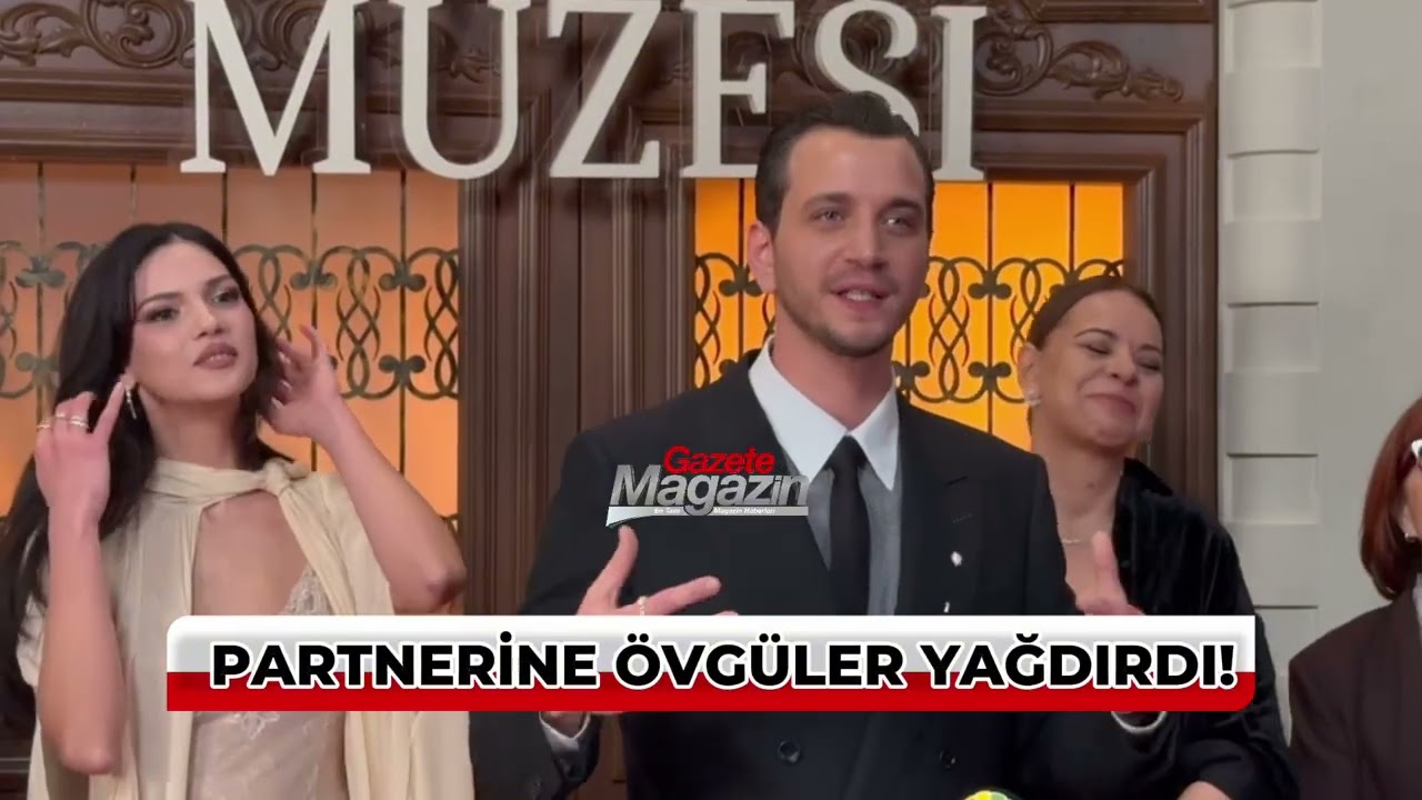 Selahattin Paşalı, Partneri Eylül Lize Kandemir’e Övgüler Yağdırdı.. Masumiyet Müzesi Galası Yapıldı