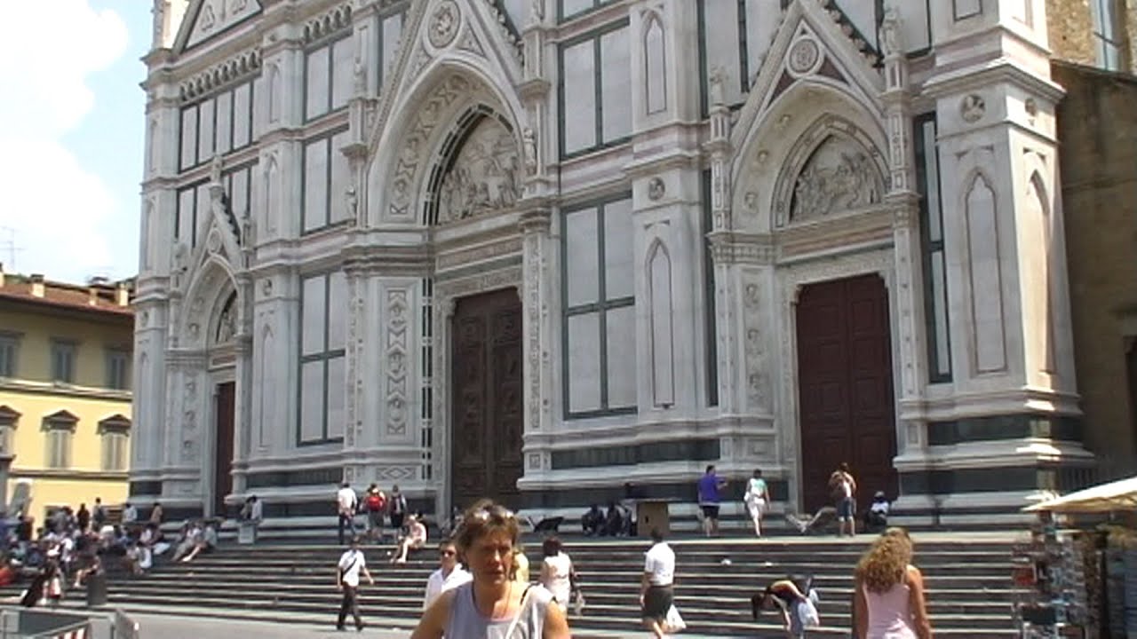 Niezwykly Swiat - Włochy - Florencja - Kości&oacute;ł Santa Croce