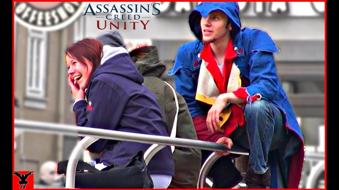 ASSASSINS CREED UNITY in Real Life [Public Pranks]