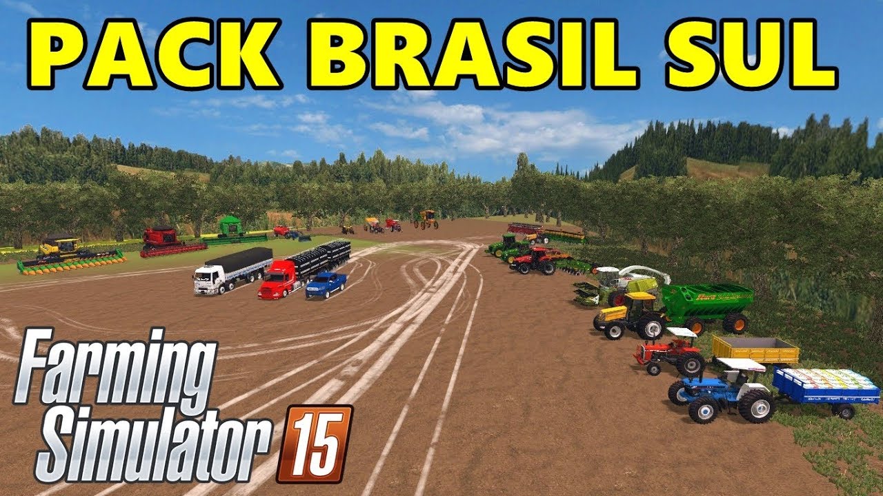 Farming Simulator 15 - Apresentando Os Mods Da Nova Série | Mapa Brasil Sul