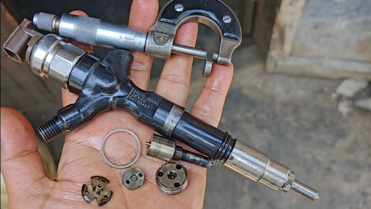 Hilux 2013 2kd engine nozzle repair