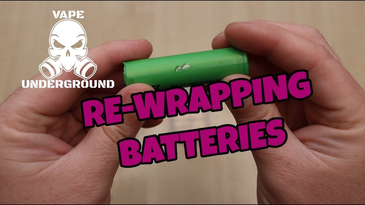 HOW TO RE WRAP 18650 BATTERIES | Battery Safety | Fogstar