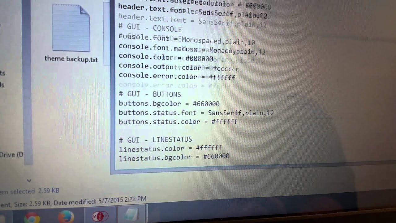 How to change edito colors in MPIDE