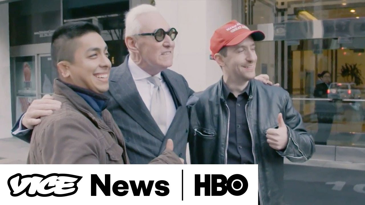 We Followed Roger Stone To The Deploraball (HBO)