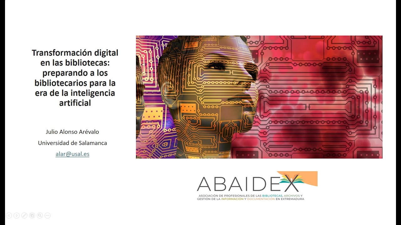 Webinar Preparando a los bibliotecarios para la era de la Inteligencia artificial