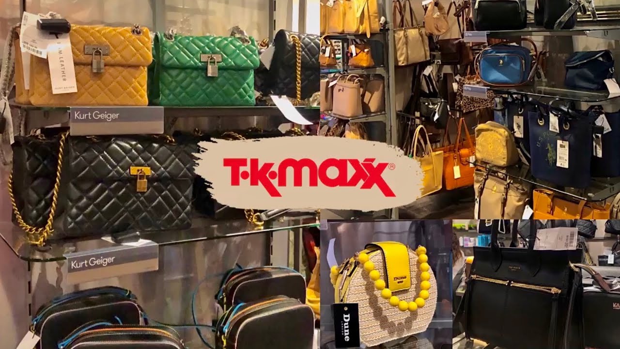 New in TK MAXX | Shop New HANDBAGS with us | Designer Leather Bags | Shopping Haul | UK 4K