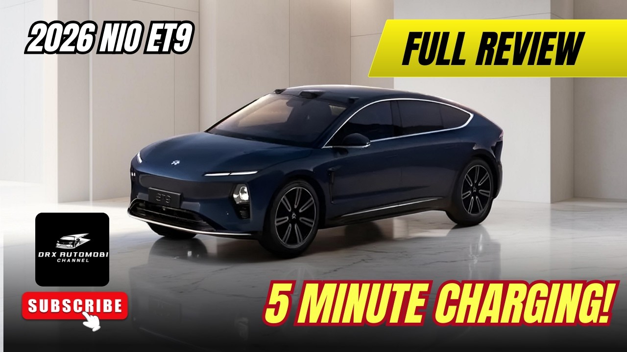 Тест NIO ET9 SkyRide 2026: Самая плавная подвеска в мире!