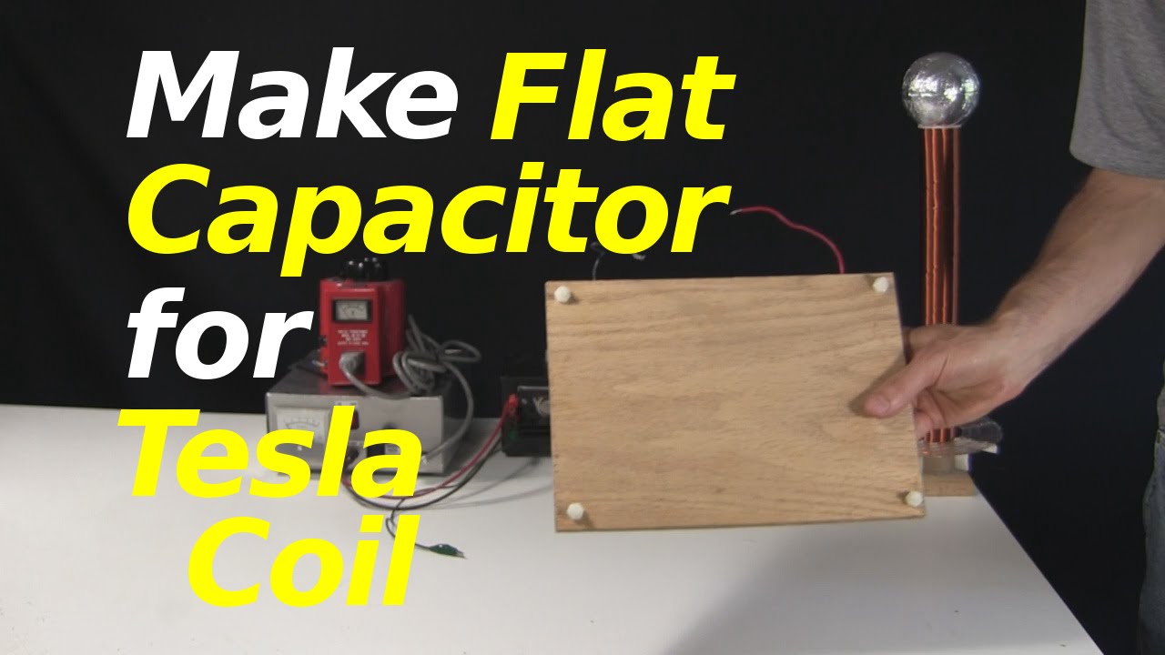 How to Make Flat Capacitors for Tesla Coil (Small SGTC)
