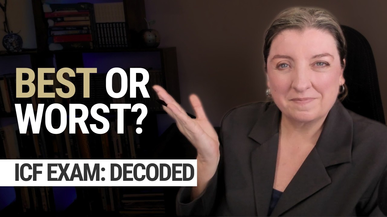 The Mistake Costing Coaches Their ICF PCC/MCC Exam (And How to Avoid It)