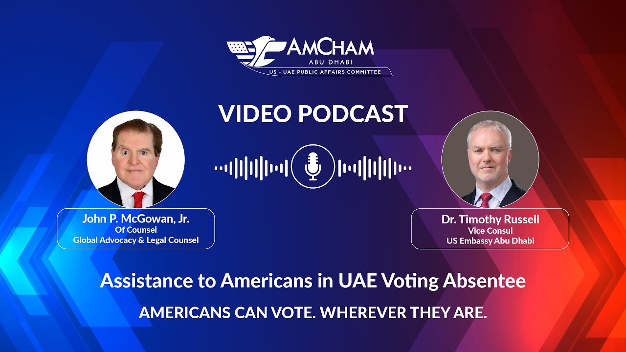 Assistance to Americans in UAE Voting Absentee