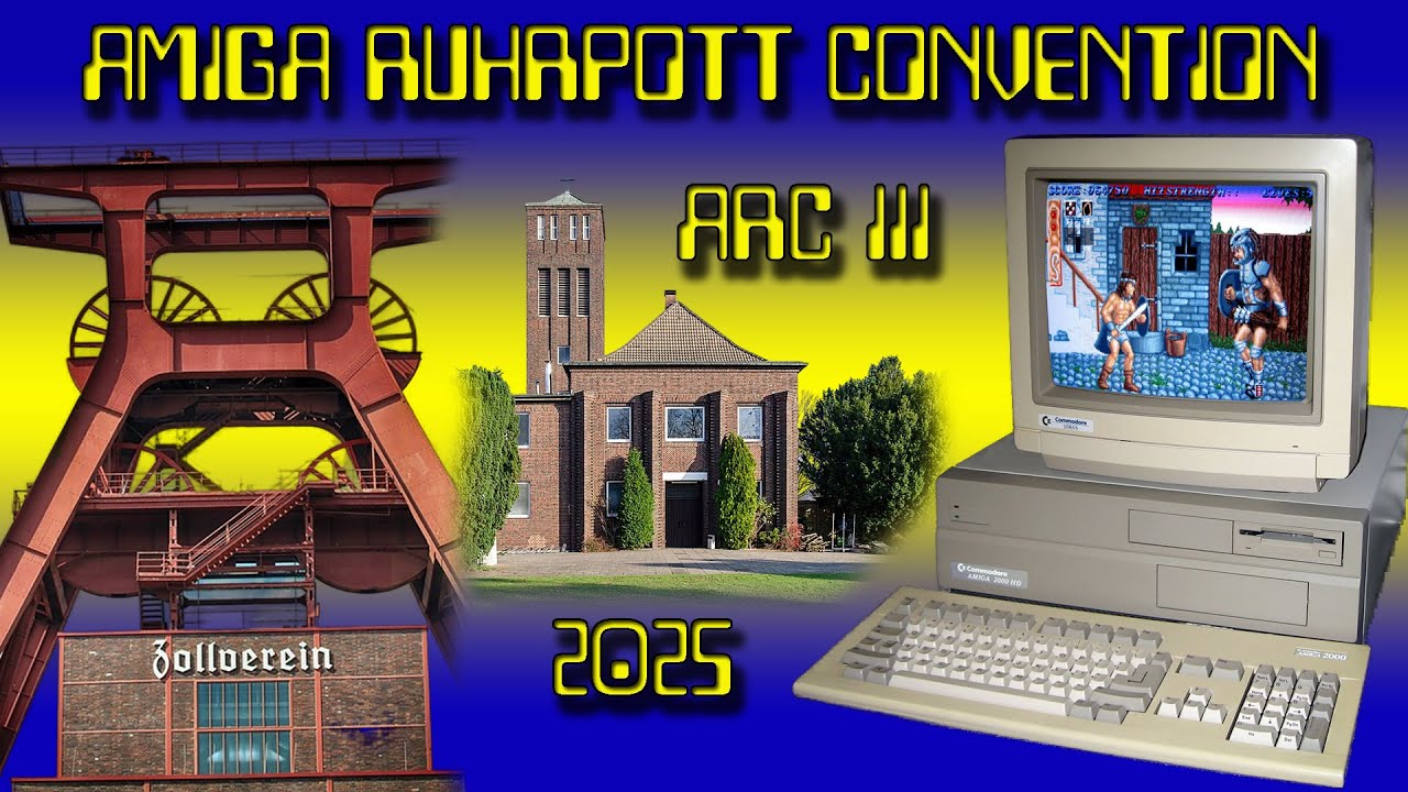 #2387 Amiga Ruhrpott Convention (ARC) III In Duisburg, 21.06. 2025: Impressionen und Pickups