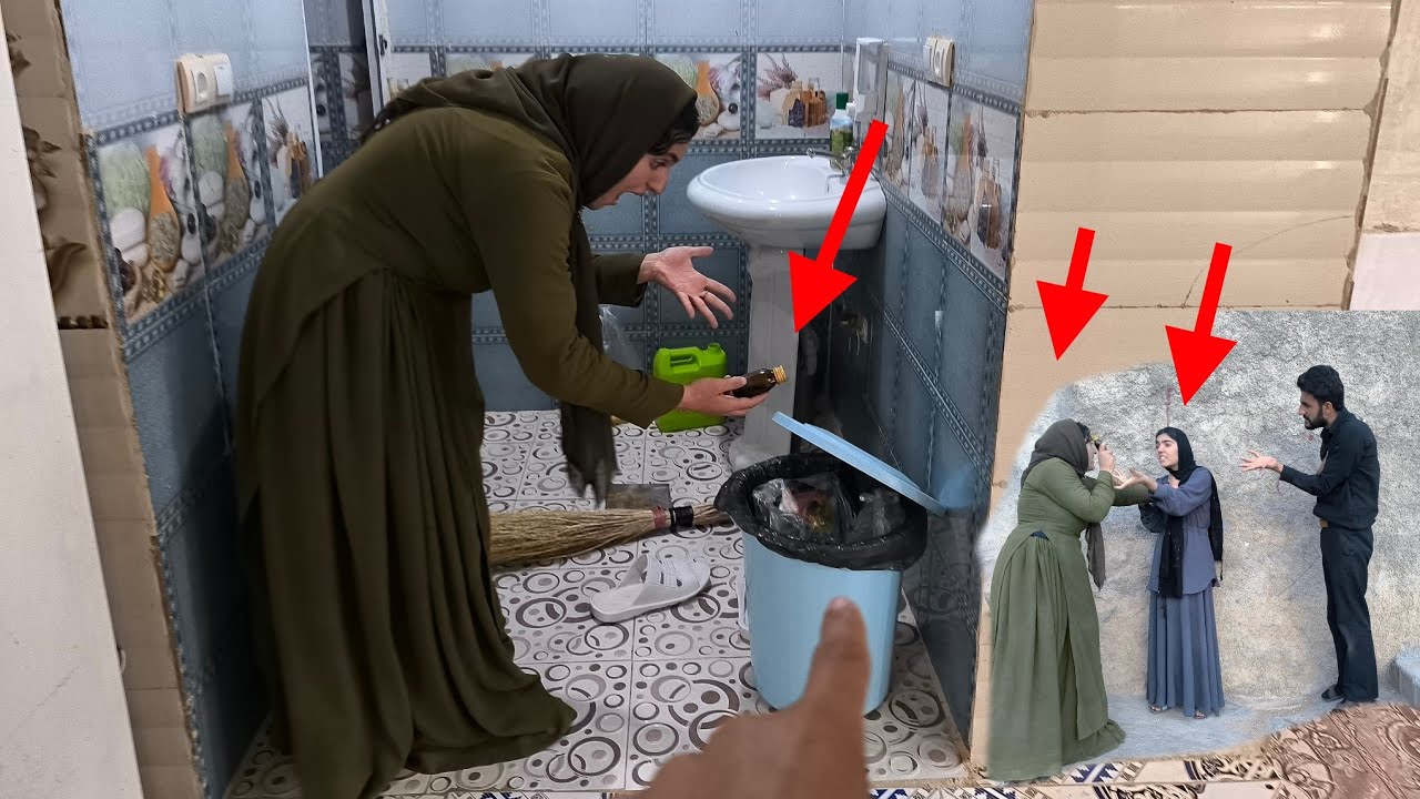 A terrible incident! A sinister plan by the sisters to poison or kill Leila!!!
