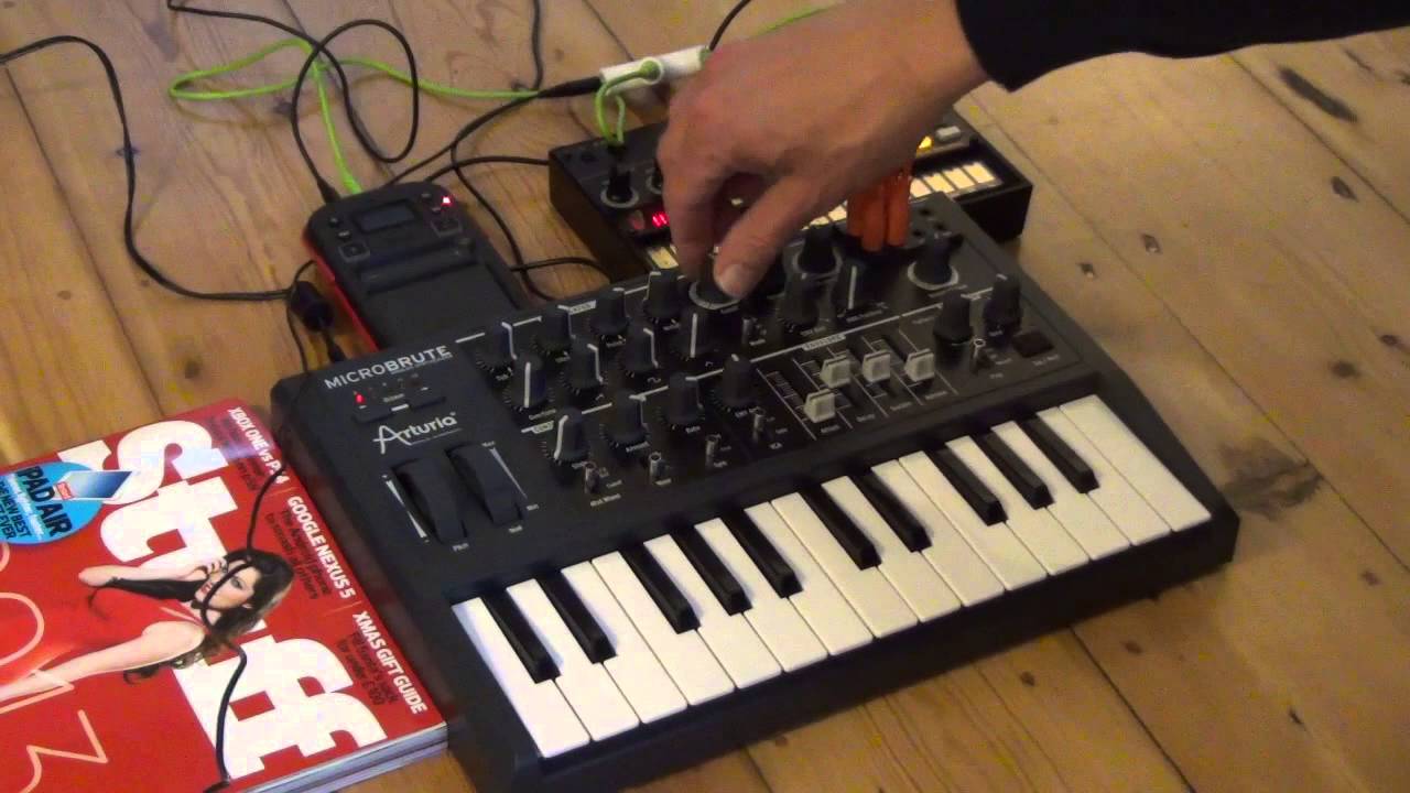 Arturia MicroBrute review sound demo