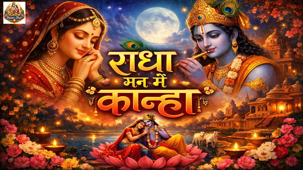 Radha Krishna Bhajan | Radha Ke Man Me Kanha | Radha Krishna Hain Krishna hain radha