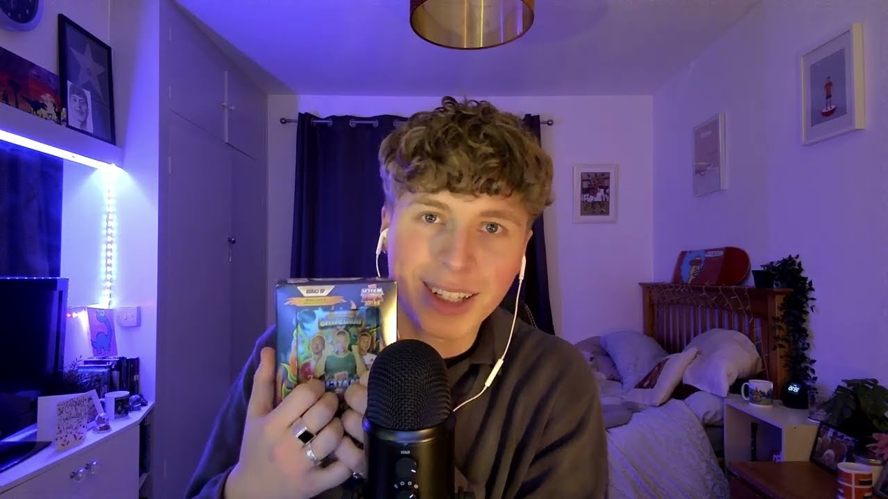 ASMR - Match Attax Goliath Tin Opening