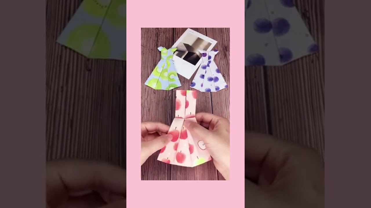 Paper Skirt making 👗