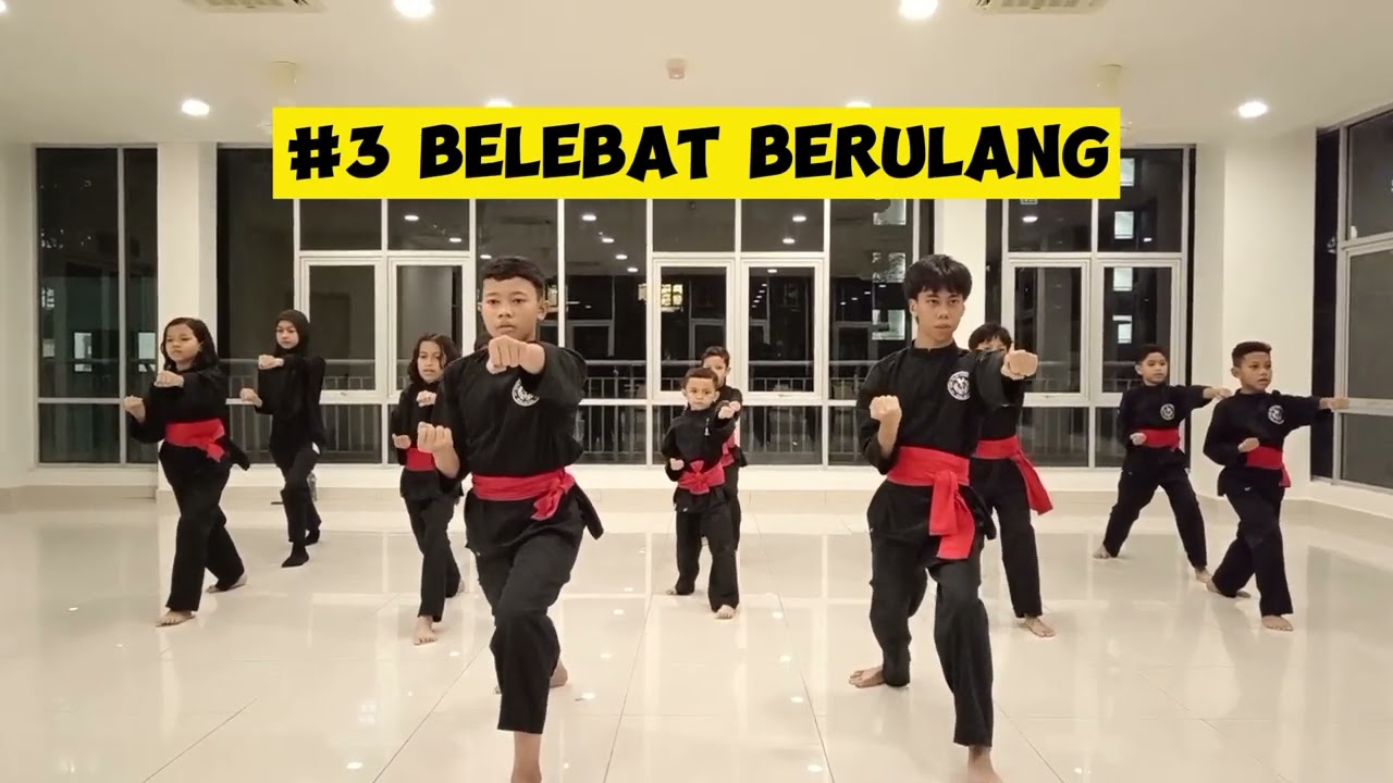 Belebat Kuntau (Tangan) 1-6 SSSM (Seni Silat Sendeng Malaysia)