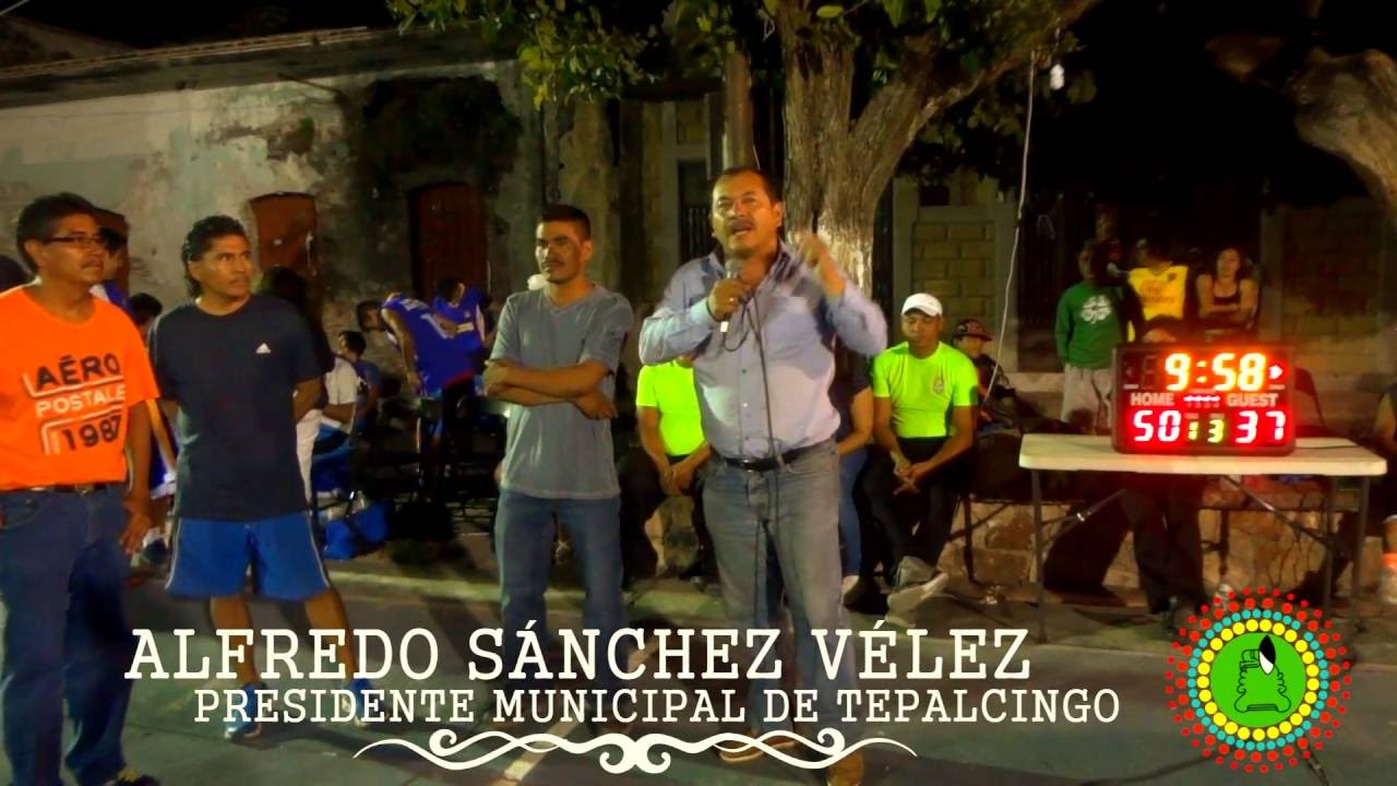 FINAL DE BASQUETBOOL LIGA MUNICIPAL TEPALCINGO 2016.