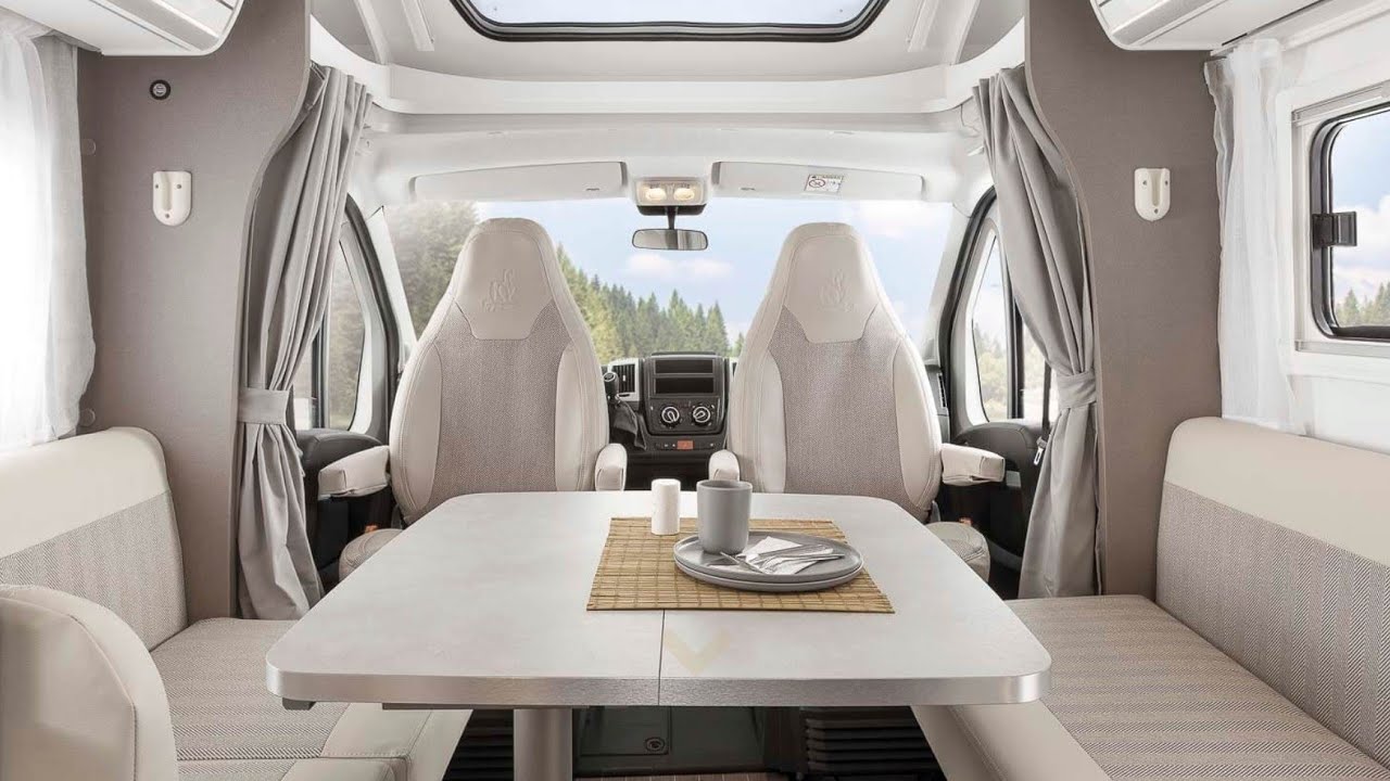 Wunderschönes face to face Wohnmobil: Etrusco T 7400 SBC 2021. So viel Platz im Teilintegrierten.