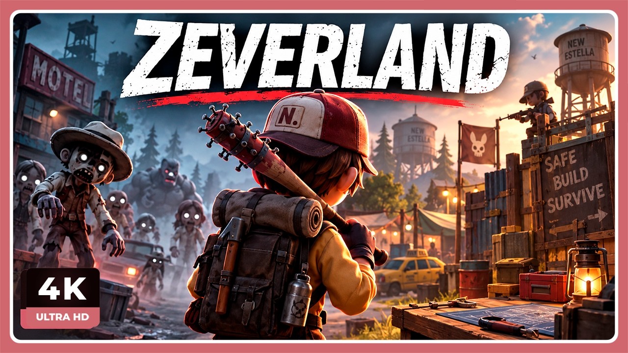 NUEVO SURVIVAL ZOMBIE MUY DIFERENTE | ZEVERLAND Gameplay Espa&ntilde;ol