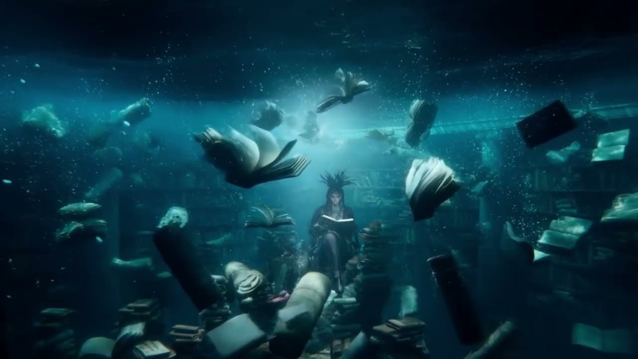 SagaratiS  I The Library of Forgotten Dreams | Deep Meditation & Reading Music (528Hz) 📖🌊