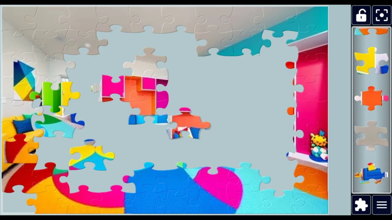 Vibrant Playroom Makeover #colorful #playroom #design 🚀🎨@puzzlemaster1034