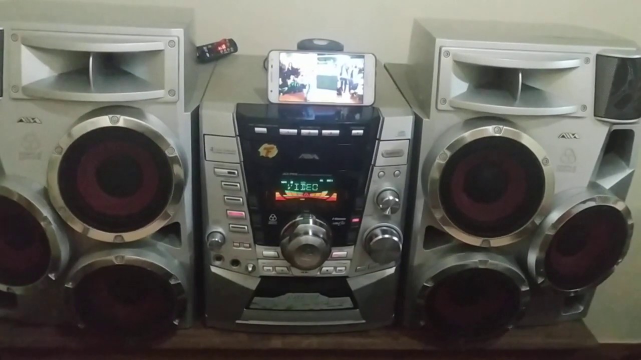 Aiwa JAX-PK8 - UM POUCO DESSA MÁQUINA!