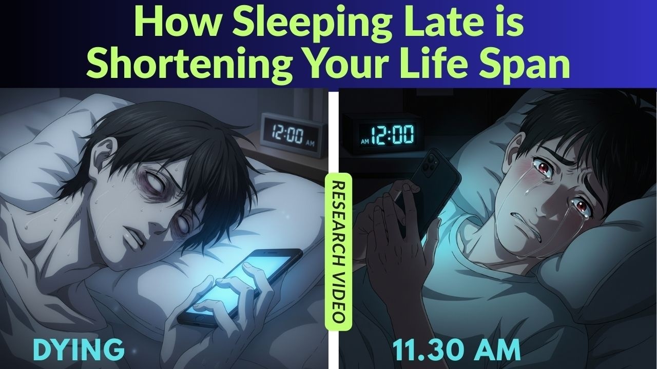 Late Night Habits That Are Secretly Aging You Faster | The Hidden Link to Anxiety and Depression