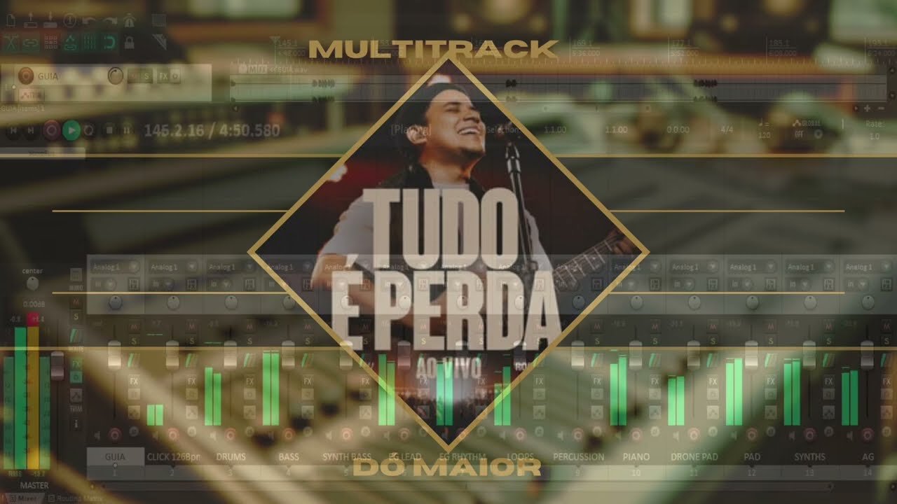 TUDO É PERDA - MULTITRACK DÓ MAIOR ( FELIPE RODRIGUES)