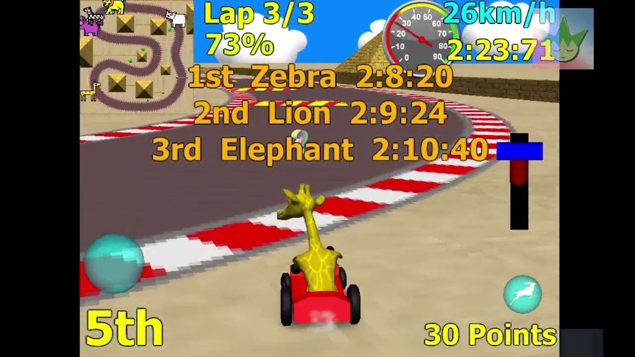 Let's Play Wild Animal Racing! ~ World Tour