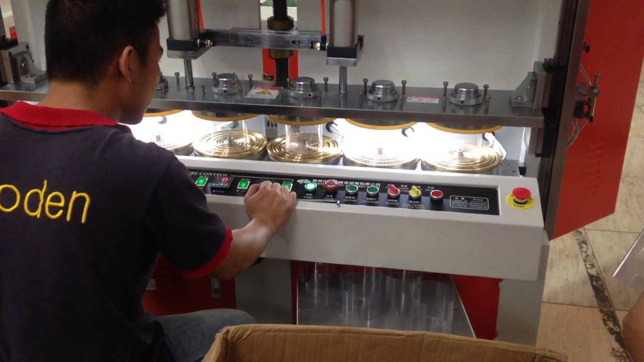 40-188 mm Cylinder Tube Forming Machine ,PVC Cylinder Tube Edge Curling Machine