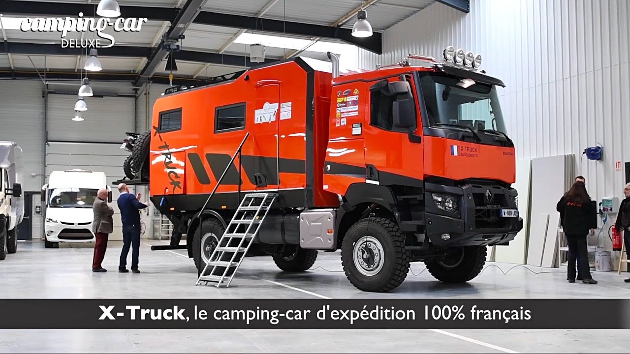 X-Truck, le camping-car d'expédition 100% français