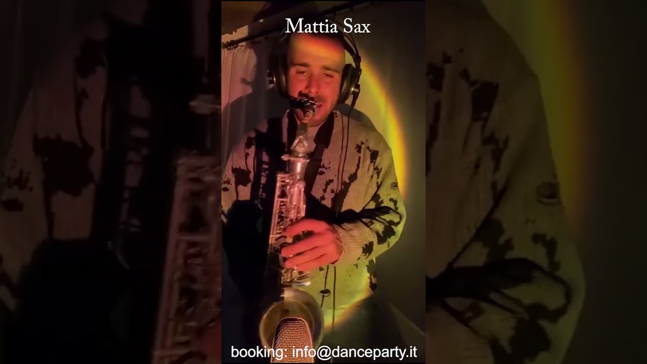Mattia Sax - live sax for your private and corporate events