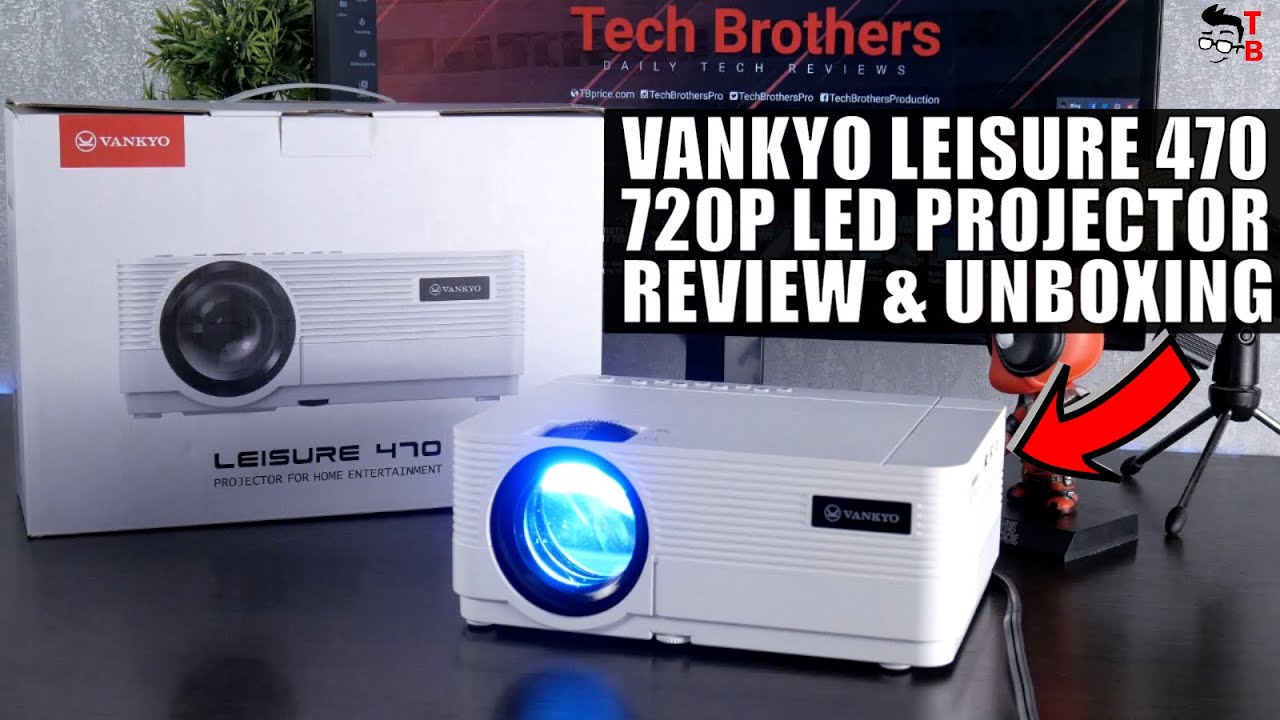 Vankyo Leisure 470 REVIEW: Connect Smartphone To THIS Projector!