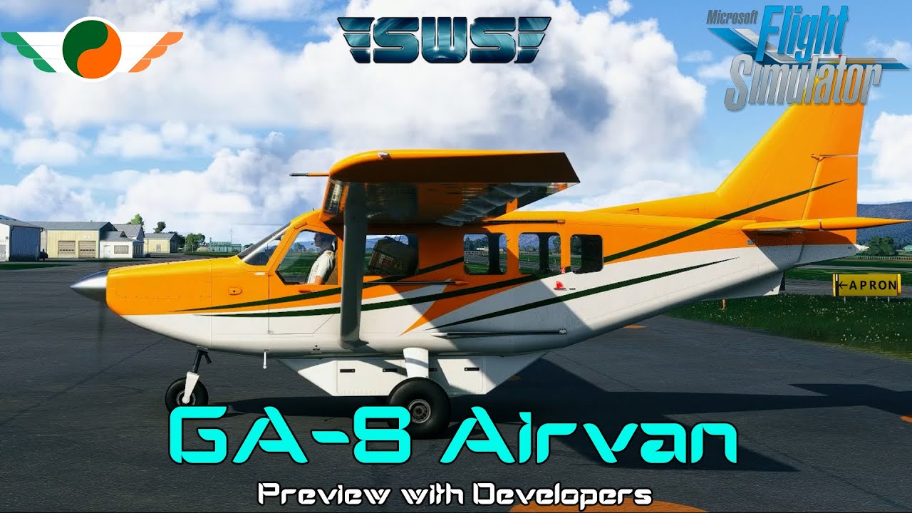 First Look SWS GA-8 Airvan | Developer Preview + Live Q&A | MSFS2020 & MSFS2024
