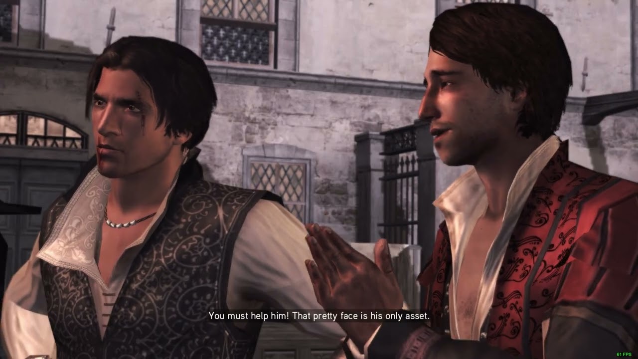 Assassin's Creed 2 | Intro (Meeting Federico Auditore) and Opening Title Cutscene
