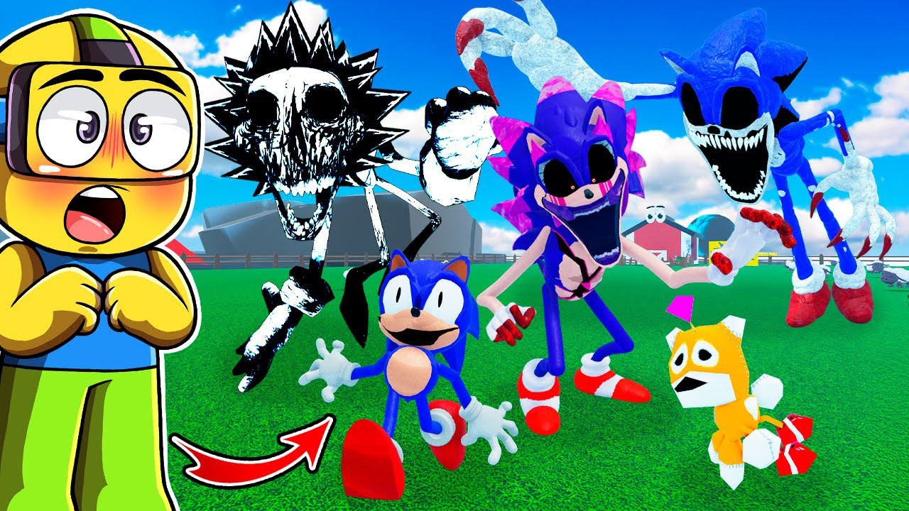 ENCUENTRO LA CASA DE SONIC BAILARINES en Roblox