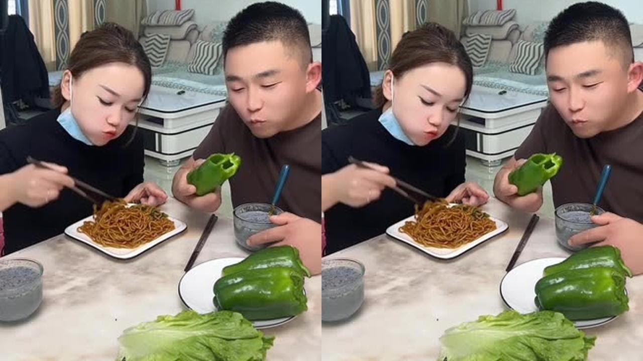 我让你天天藏！搞笑夫妻吃的太香了