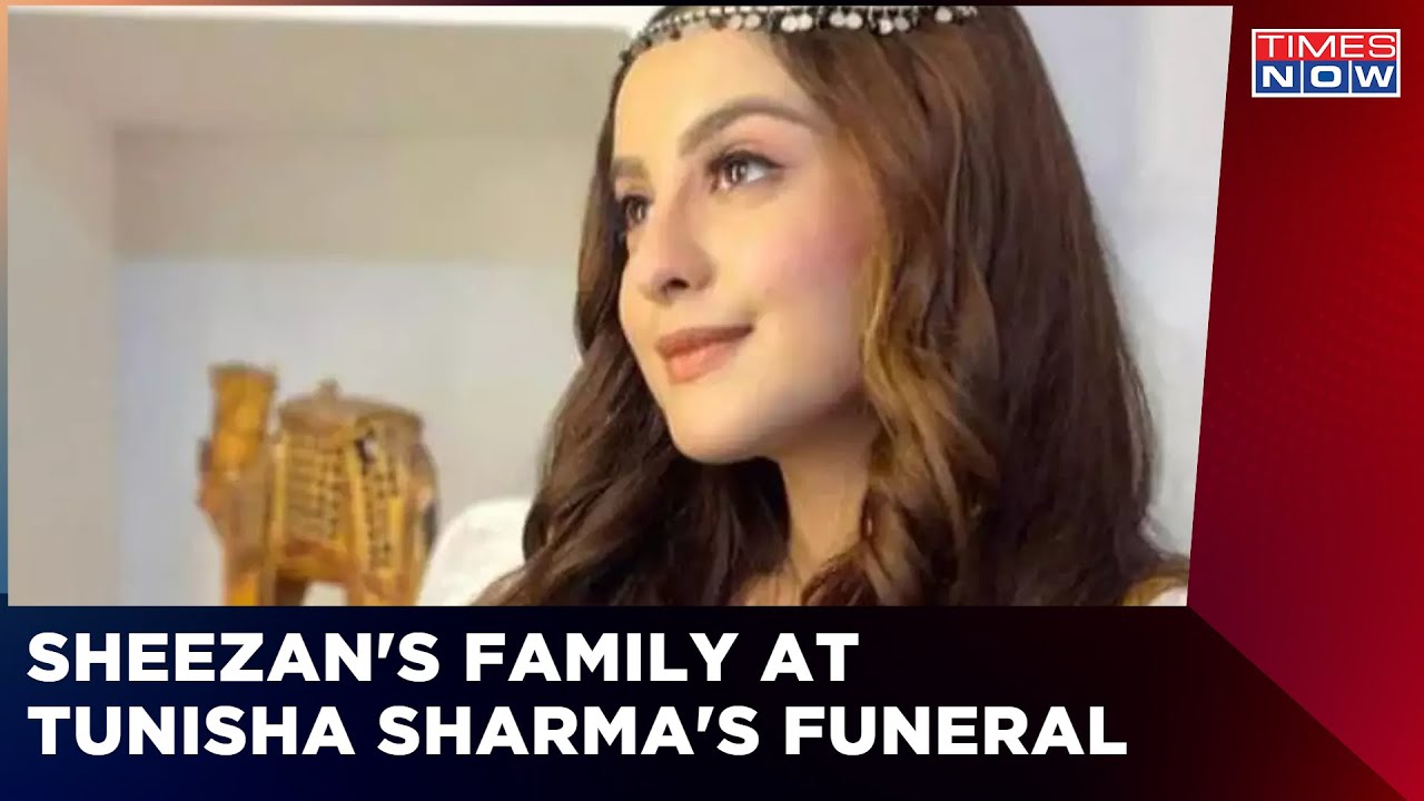Sheezan's Family At Tunisha's Funeral | Last Rites Underway In Mumbai |Family & Friends Bid Farewell