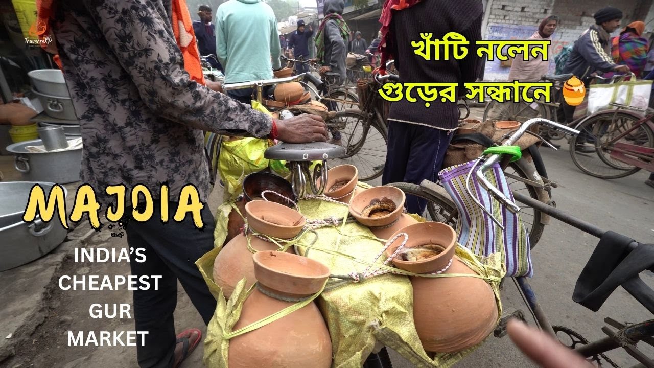 Majdia Gurer Hat | Majdia Wholesale Market | Nolen Gur & Khejur Gur