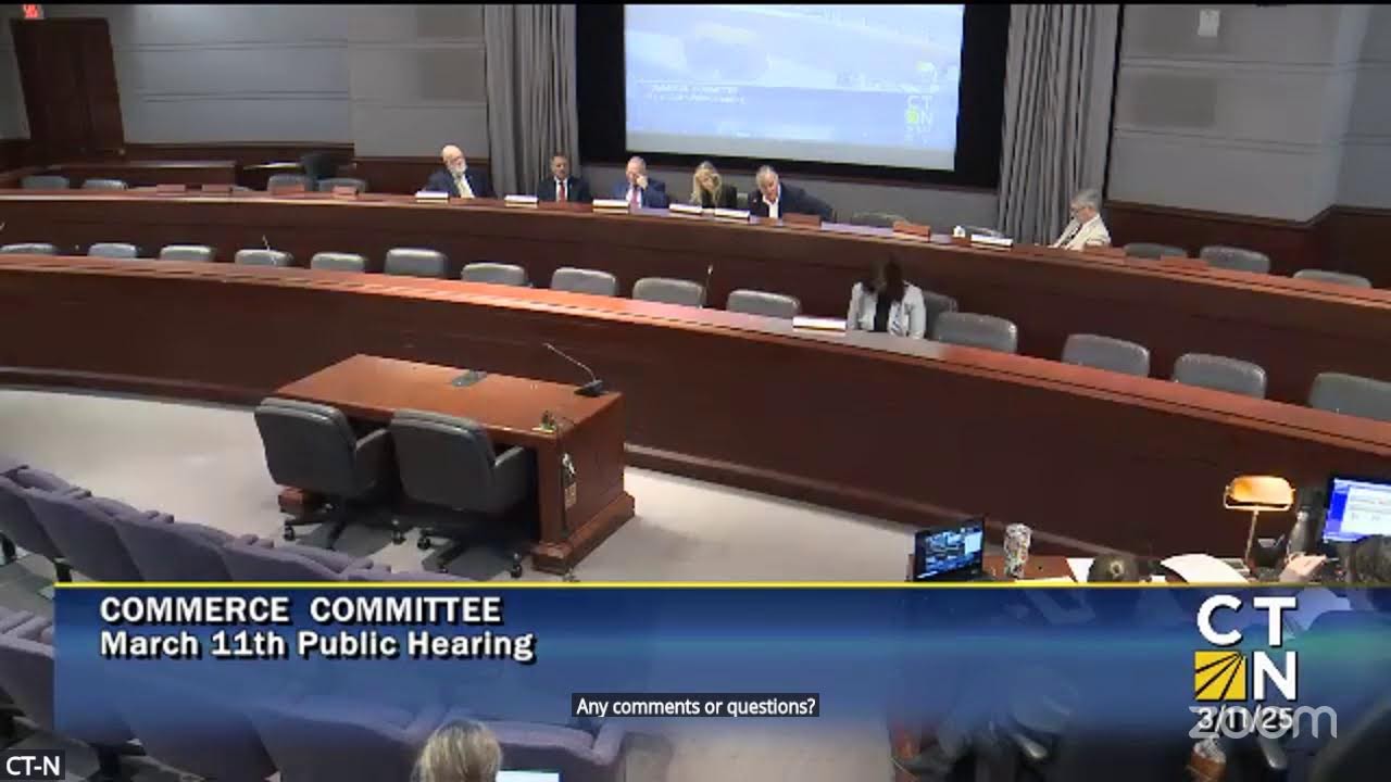 Commerce Committee Public Hearing 3-11-25